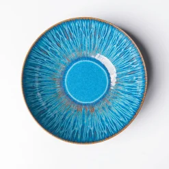 Teller|Die moderne Hausfrau Suppenteller-Set, Steinzeug Eisfall