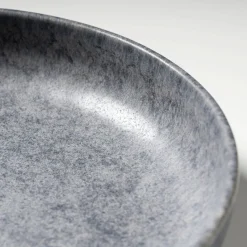 Teller|Die moderne Hausfrau Suppenteller-Set, Steinzeug Moos'N'Stein Grau