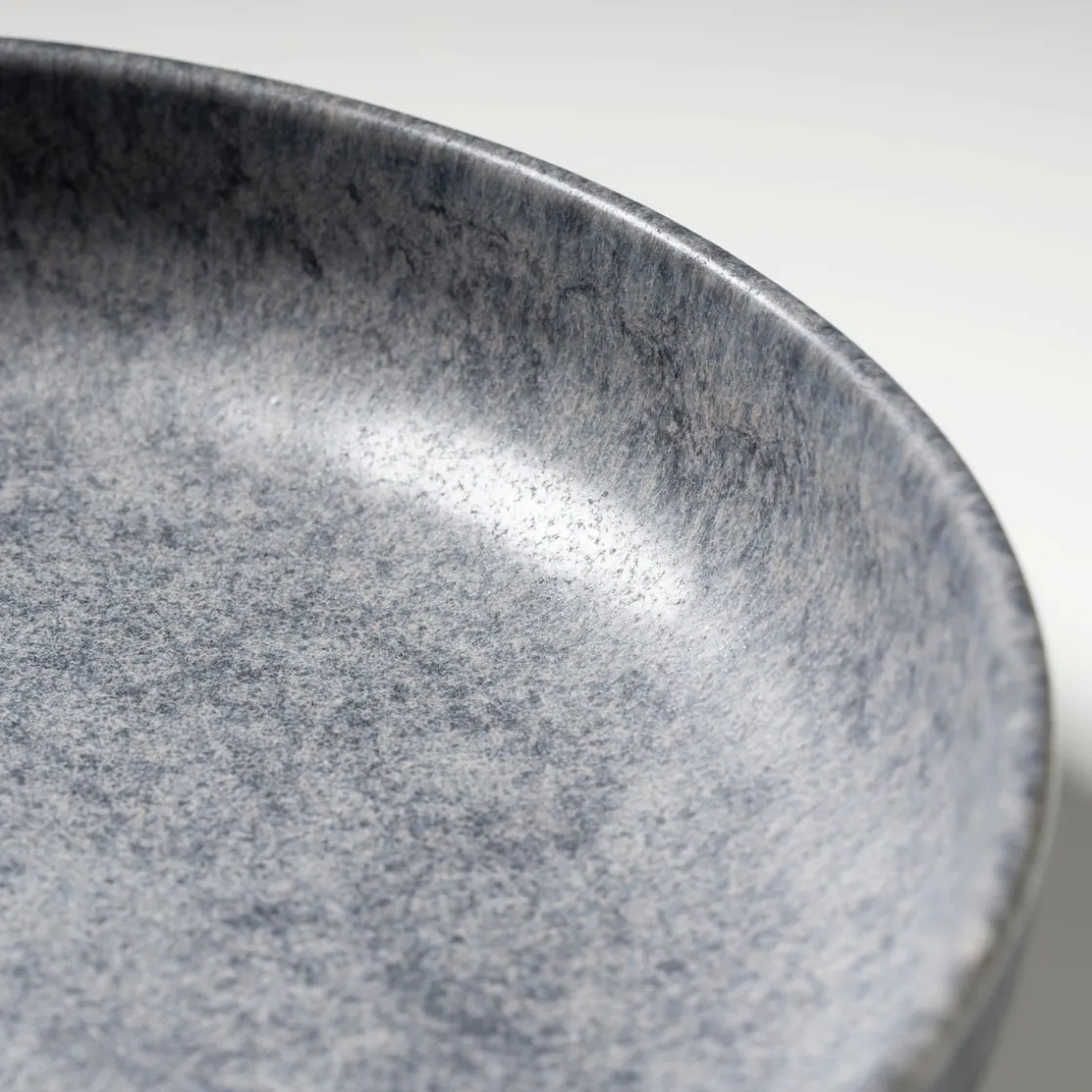 Teller|Die moderne Hausfrau Suppenteller-Set, Steinzeug Moos'N'Stein Grau