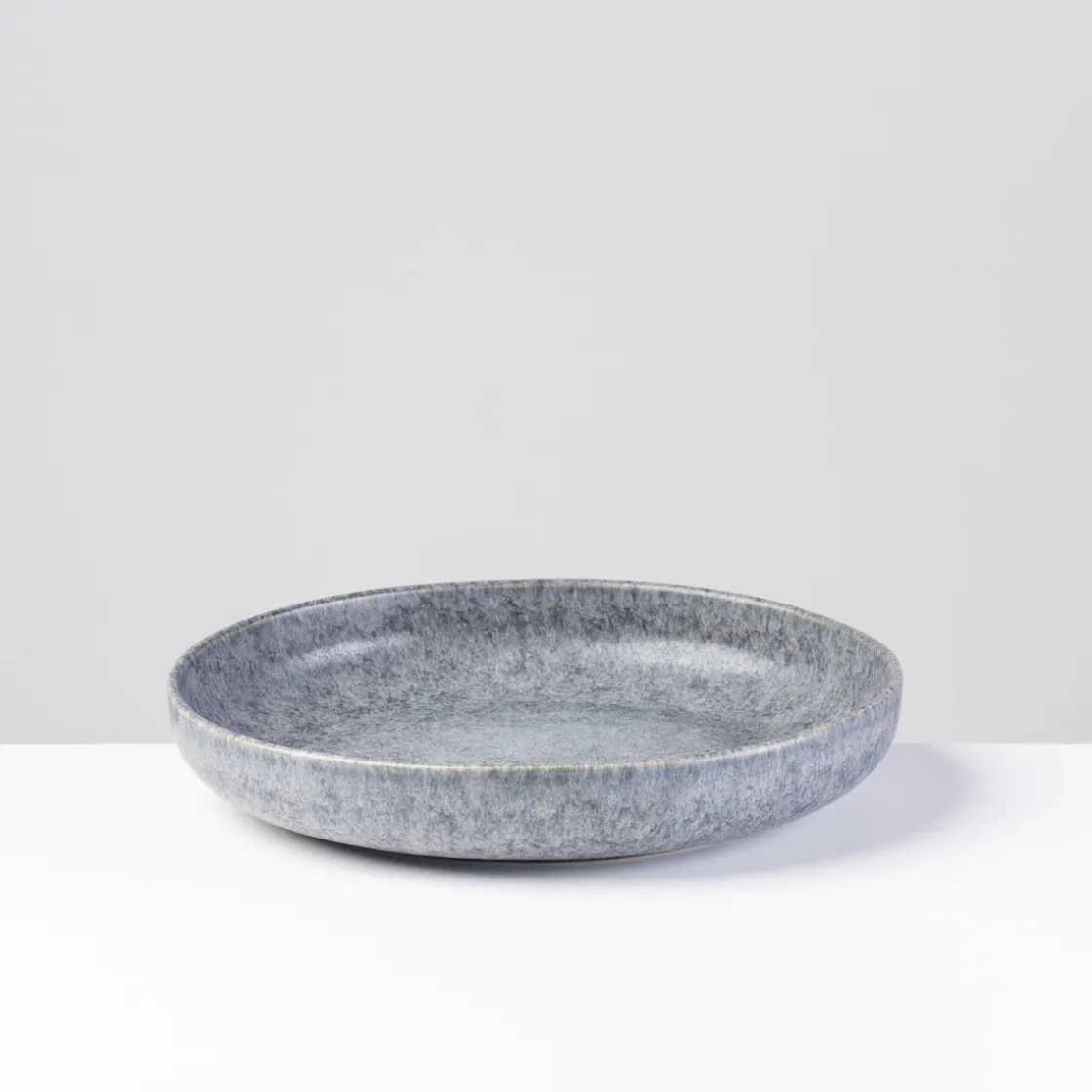 Teller|Die moderne Hausfrau Suppenteller-Set, Steinzeug Moos'N'Stein Grau