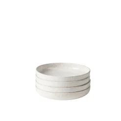 Geschirrsets|Die moderne Hausfrau Suppenteller-Set, Steinzeug Alpenwiese Creme