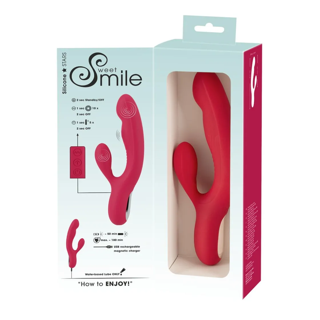 Sexspielzeug·Vibratoren|Die moderne Hausfrau Sweet Smile Thumping Rabbit Vibe