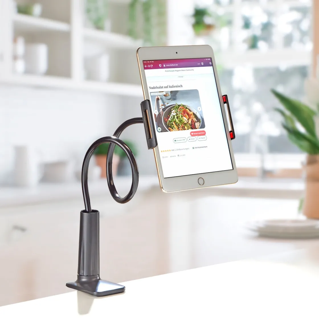 Fernseher, Tablets & Pc-Zubehör|Die moderne Hausfrau Tablet-Klemmhalter „Flex“