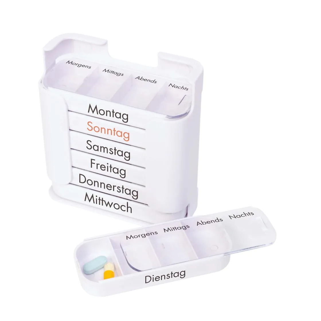 Tablettenboxen & -Zerteiler|Die moderne Hausfrau Tablettenbox 7 Tage