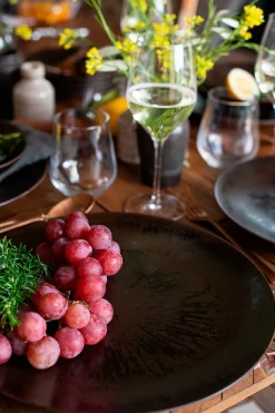 Geschirrsets|Die moderne Hausfrau Tafelservice, Keramik Metallic Bronze