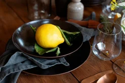 Geschirrsets|Die moderne Hausfrau Tafelservice, Keramik Metallic Bronze