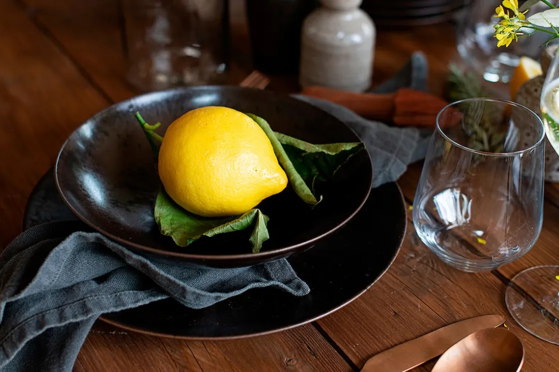 Geschirrsets|Die moderne Hausfrau Tafelservice, Keramik Metallic Bronze