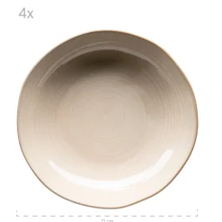 Geschirrsets|Die moderne Hausfrau Tafelservice, Keramik Nottingham Beige