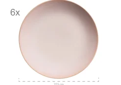 Geschirrsets|Die moderne Hausfrau Tafelservice, Keramik OSSIA Sand