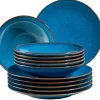 Geschirrsets|Die moderne Hausfrau Tafelservice, Keramik OSSIA Königsblau
