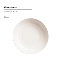 Geschirrsets|Die moderne Hausfrau Tafelservice, Porzellan Belmira