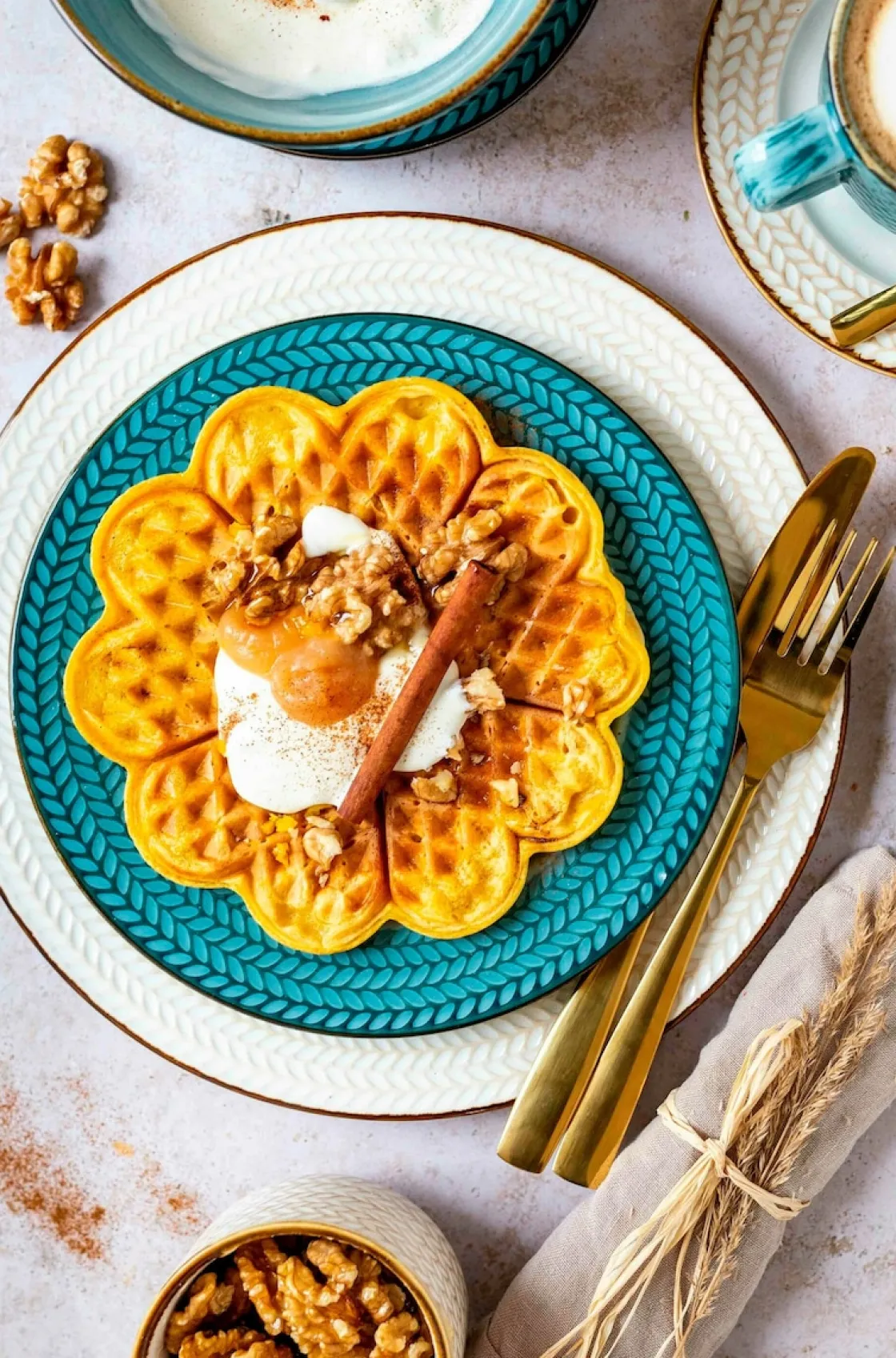 Geschirrsets|Die moderne Hausfrau Tafelservice, Porzellan Prospero Blau