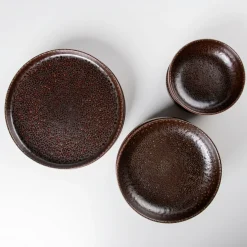 Geschirrsets|Die moderne Hausfrau Tafelservice, Steinzeug Glockenklang