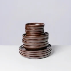 Geschirrsets|Die moderne Hausfrau Tafelservice, Steinzeug Glockenklang