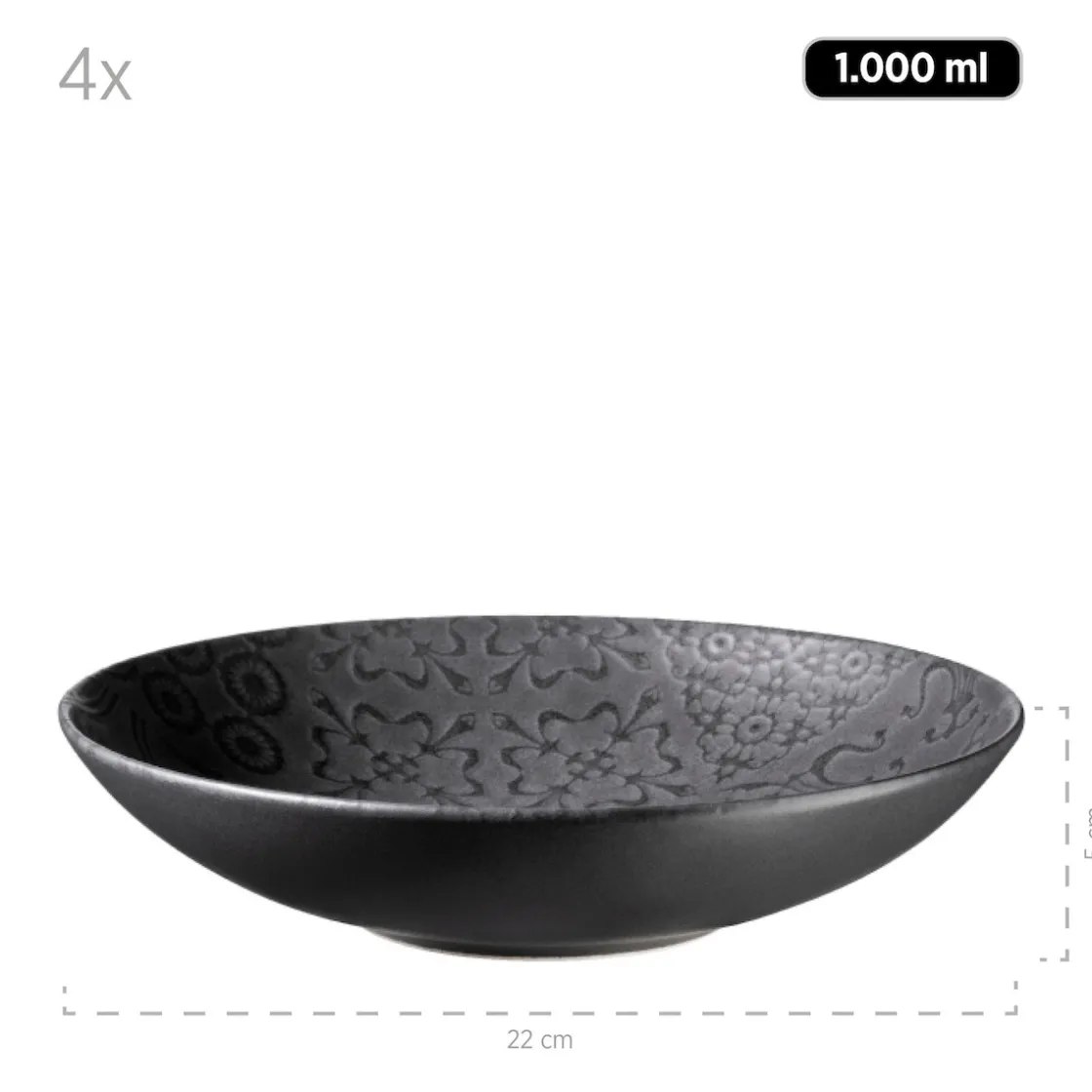 Geschirrsets|Die moderne Hausfrau Tafelservice, Steinzeug Trad. Tiles