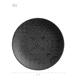 Geschirrsets|Die moderne Hausfrau Tafelservice, Steinzeug Trad. Tiles