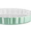 Auflaufformen|Die moderne Hausfrau Tarteform 27 cm, Keramik KITCHEN TIME Grün