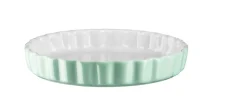 Auflaufformen|Die moderne Hausfrau Tarteform 27 cm, Keramik KITCHEN TIME Grün
