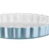 Auflaufformen|Die moderne Hausfrau Tarteform 27 cm, Keramik KITCHEN TIME Blau