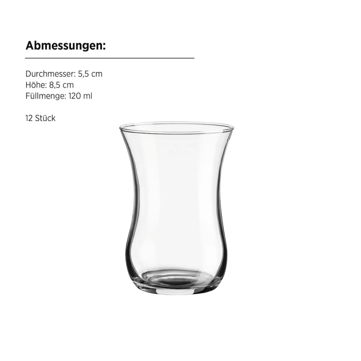 Die moderne Hausfrau Teeglas-Set -