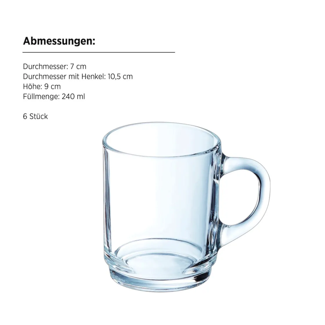 Gläser & Becher|Die moderne Hausfrau Teeglas-Set -