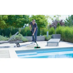 Geniale Gartenhelfer|Die moderne Hausfrau Teleskop-Wasserbesen Hammersmith Aquaclean Deluxe inkl. Gratis Zubehör