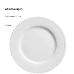 Geschirrsets|Die moderne Hausfrau Tellerservice, Porzellan Arlona