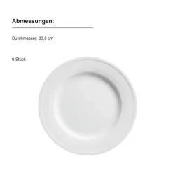 Geschirrsets|Die moderne Hausfrau Tellerservice, Porzellan Arlona