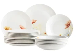 Geschirrsets|Die moderne Hausfrau Tellerset, Porzellan Amapola