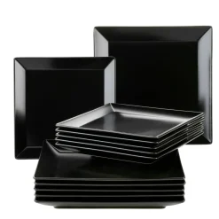 Geschirrsets|Die moderne Hausfrau Teller-Set, Porzellan Manhattan City 6 x Teller