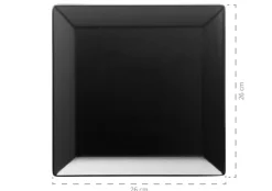 Geschirrsets|Die moderne Hausfrau Teller-Set, Porzellan Manhattan City 6 x Teller