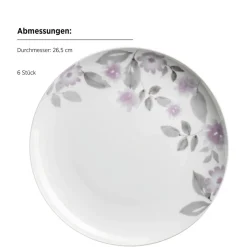 Geschirrsets|Die moderne Hausfrau Tellerset, Porzellan Sono