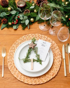 Geschirrsets|Die moderne Hausfrau Tellerset, Porzellan Vada Weiß