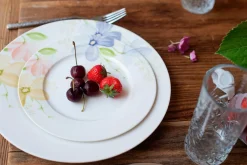 Geschirrsets|Die moderne Hausfrau Tellerset, Porzellan Zibal