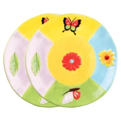 Teller|Die moderne Hausfrau Teller-Set „Sommer“, 2 Stück