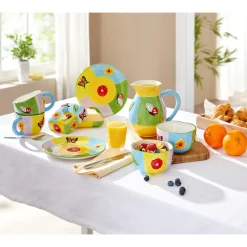 Teller|Die moderne Hausfrau Teller-Set „Sommer“, 2 Stück