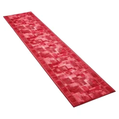 Teppiche|Die moderne Hausfrau Teppich "Tetris" bordeaux