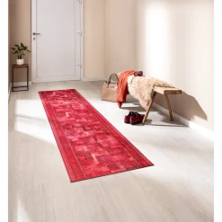 Teppiche|Die moderne Hausfrau Teppich "Tetris" bordeaux