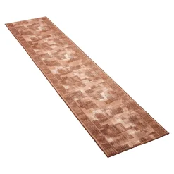 Teppiche|Die moderne Hausfrau Teppich "Tetris" braun