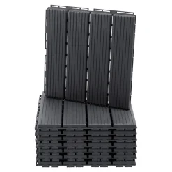 Beetbegrenzung|Die moderne Hausfrau Terrassenfliesen, 8 Stück = 0,72 m² Design 2