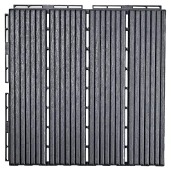 Beetbegrenzung|Die moderne Hausfrau Terrassenfliesen, 8 Stück = 0,72 m² Design 2