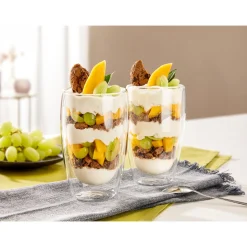 Gläser & Becher|Die moderne Hausfrau Thermogläser „XXL“, 2 Stück je 450 ml