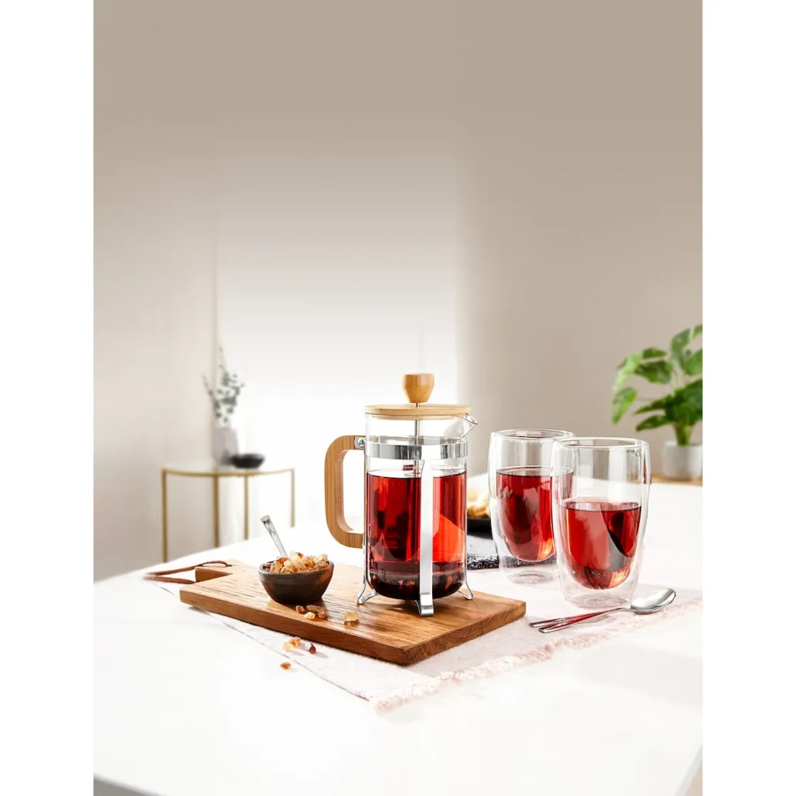 Gläser & Becher|Die moderne Hausfrau Thermogläser „XXL“, 2 Stück je 450 ml