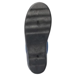 Damen Die moderne Hausfrau Thermo-Hausschuh „Fleur“ blau