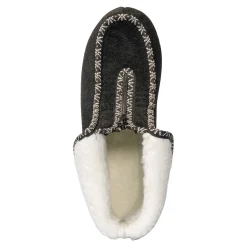Damen Die moderne Hausfrau Thermo-Hausschuh schwarz