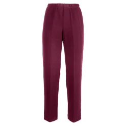 Hosen & Leggings|Die moderne Hausfrau Thermohose "Manuela" bordeaux