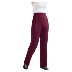Hosen & Leggings|Die moderne Hausfrau Thermohose "Manuela" bordeaux