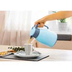 Kannen|Die moderne Hausfrau Thermokanne „Hellblau“, 1l