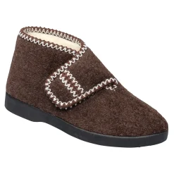 Hausschuhe|Hausschuhe|Die moderne Hausfrau Thermo-Kletthausschuh unisex mit Wolle „Vital“