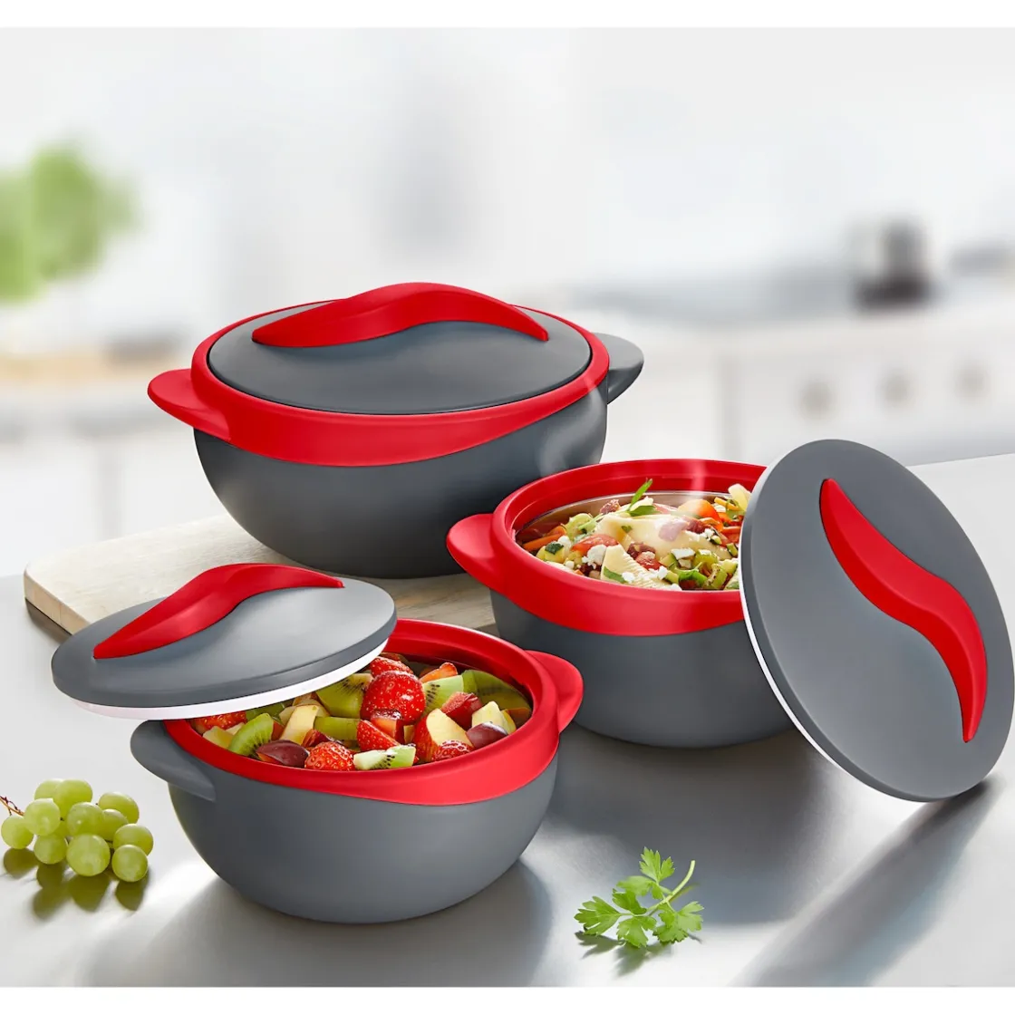 Schalen & Schüsseln|Die moderne Hausfrau Thermoschüssel 1 l